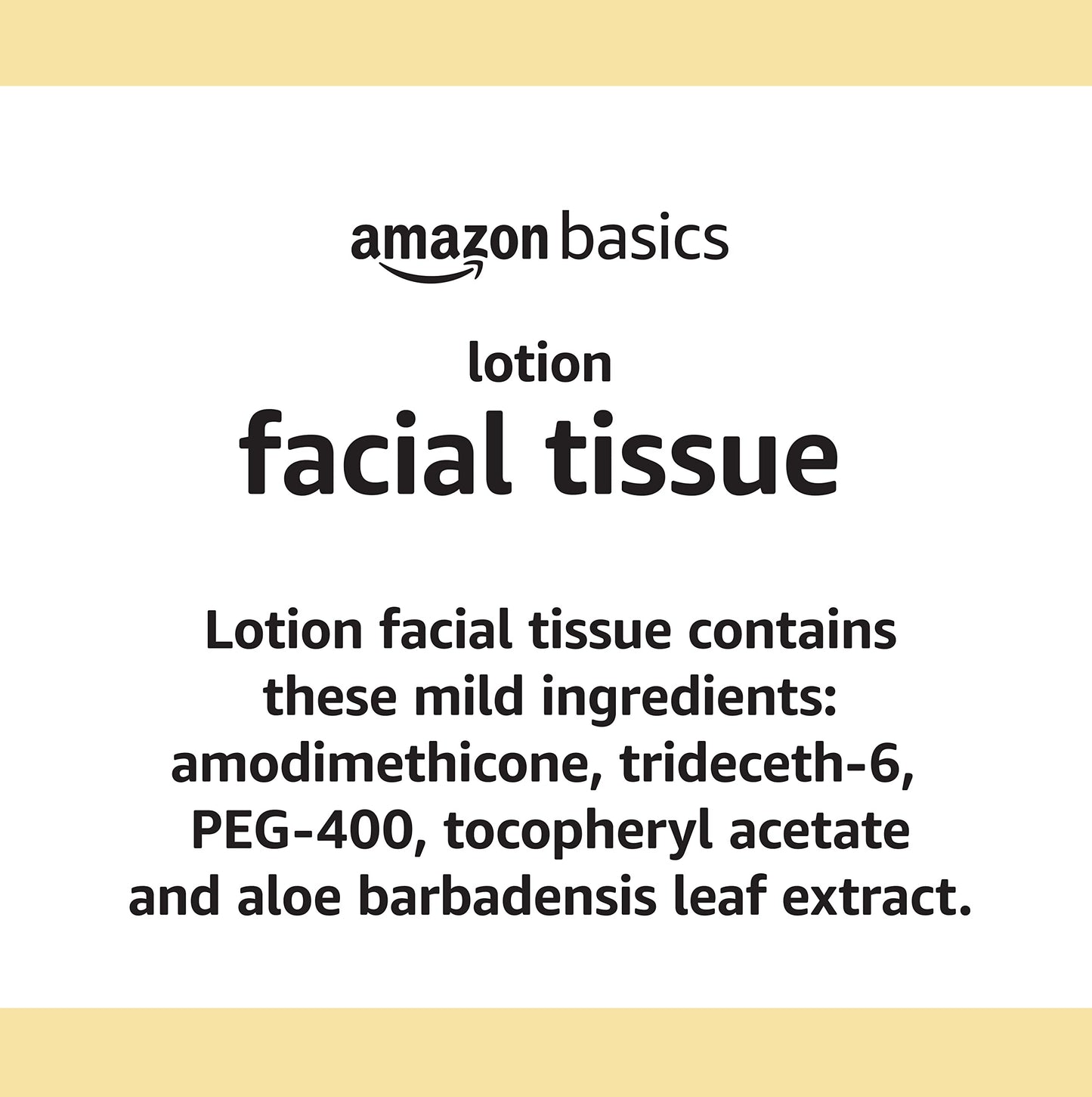 Amazon Basics Facial Tissue with Lotion, 2-Ply, 300 Count (4 Packs 75), (Packaging may vary)