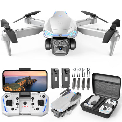 X-shop Drone with Camera for Kids & Adults, 1080P HD Mini FPV Drones with Altitude Hold, One-Key Take Off/Landing, Headless Mode, 360° Flips, Speed Adjustment, Toys Gifts for Boys Girls, Beginner