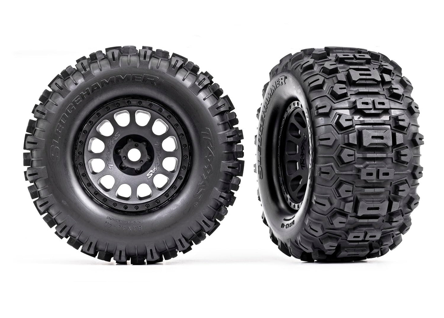 XRT, X-MAXX SLEDGEHAMMER TIRE-WHEEL