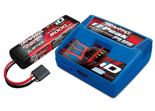 Traxxas 2970-3S - 3S 11.1V LiPo Battery w/Charger Pack, 25C 5000mAh