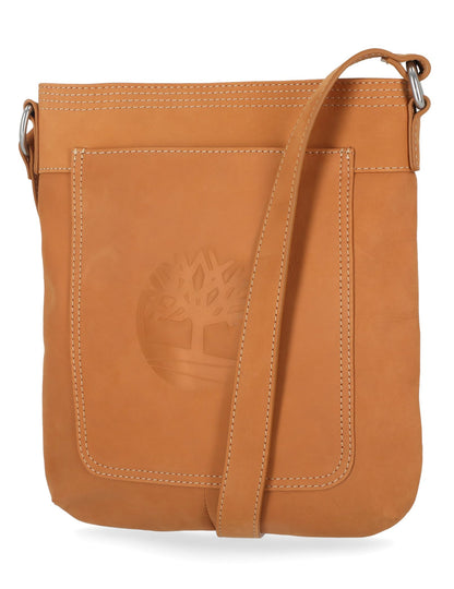 Timberland Leather Crossbody Purse Shoulder Bag, Wheat