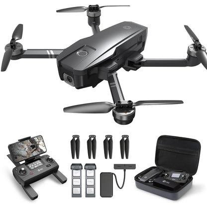 Holy Stone HS720 GPS Drone with Camera for Adults 4K UHD, 52 Minutes Flight Time, Foldable Quadcopter with Brushless Motor, Auto Return Home, Follow Me, Long Control Range