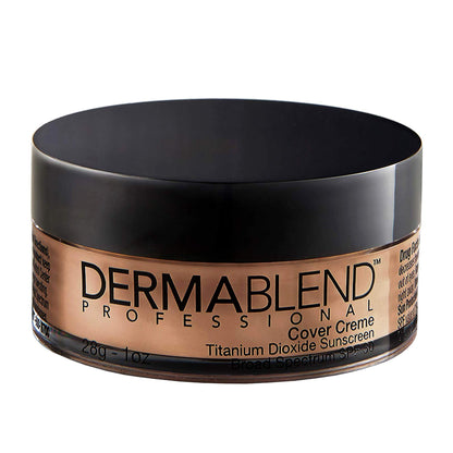 Dermablend Cover Creme High Coverage Foundation with SPF 30, 70W Olive Brown, 1 Oz.