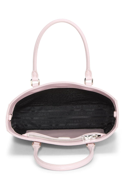 Prada, Pre-Loved Pink Calfskin Handbag Medium, Pink