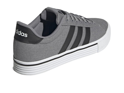 adidas Men's Daily 4.0 Sneaker, Grey/Black/White, 7.5