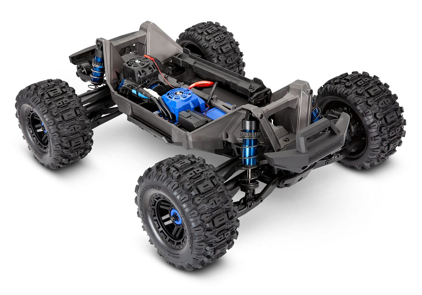 TRAXXAS Maxx Wide Colourful 1:10 RC Model Car Monster Truck 4WD RTR 2.4GHz