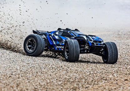 Traxxas Rustler 4x4 Ultimate VXL Blue 1/10 RTR - 67097-4