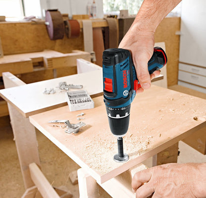 BOSCH PS31-2A 12V Max 3/8 Inch Drill/Driver Kit with (2) 2 Ah Batteries and Charger, Variable Speed