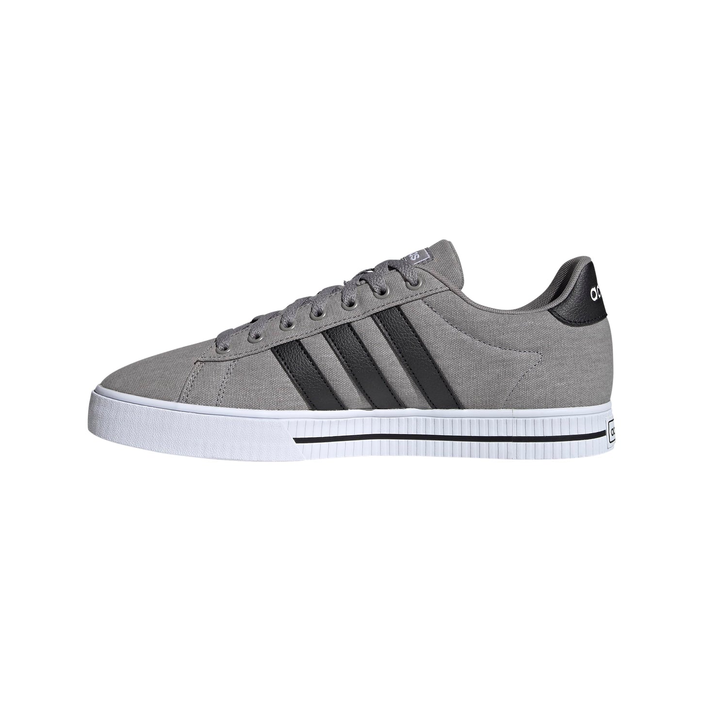 adidas Men's Daily 3.0 Skate Shoe, Dove Grey/Core Black/Cloud White, 10.5