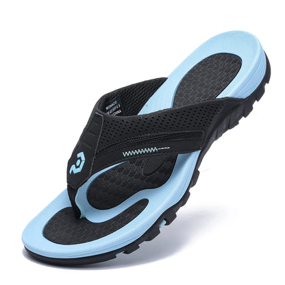 Pulltop Flip Flops for Men, Mens Thong Sandals Waterproof Shower Sandals Summer Outdoor Slippers Non Slip Beach Sandals for Men