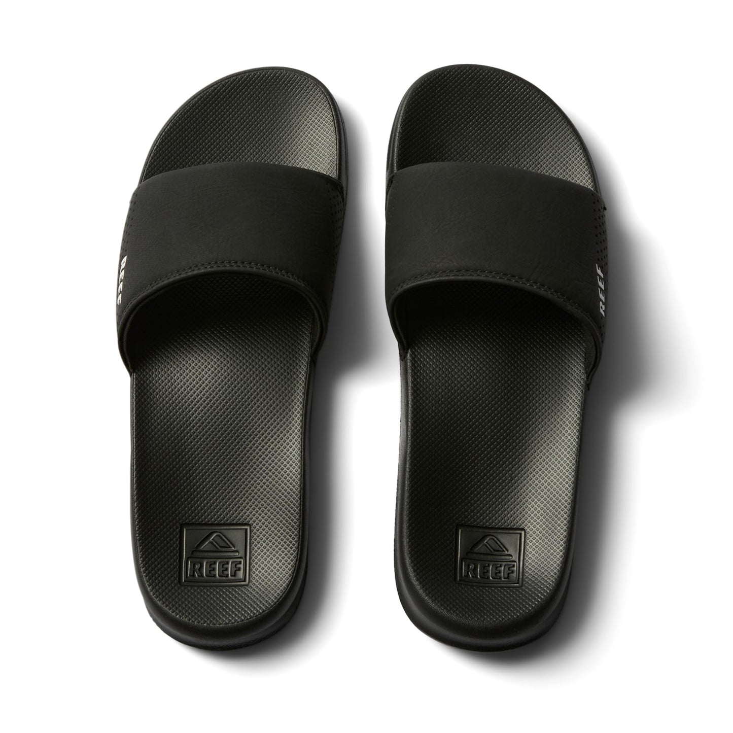 Reef mens One Slide Sandal, Black, 9 US