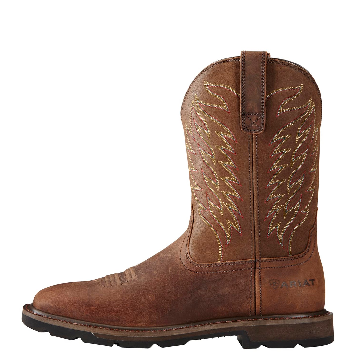 Ariat Groundbreaker Square Toe Work Boot – Men’s Western Work Boot