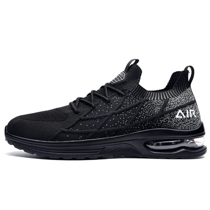 IIV Mens Walking Shoes Air Casual Running Gym Tennis Fashion Sneakers Comfortable Non Slip Black 9.5