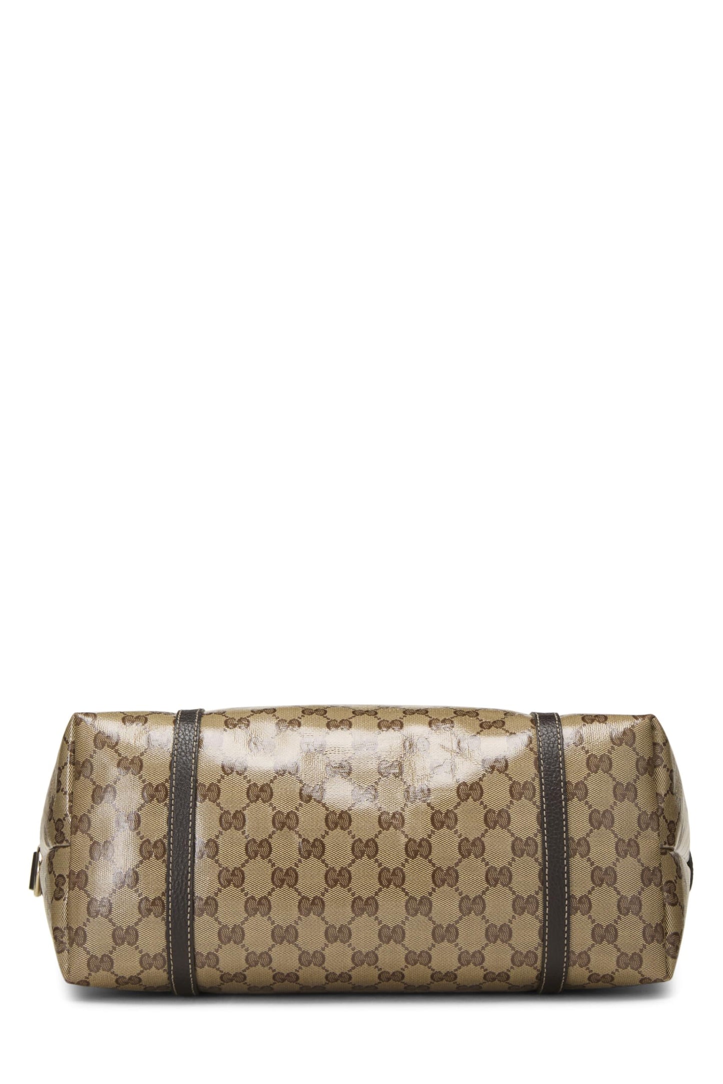 Gucci, Pre-Loved Original GG Crystal Canvas Joy Tote, Brown