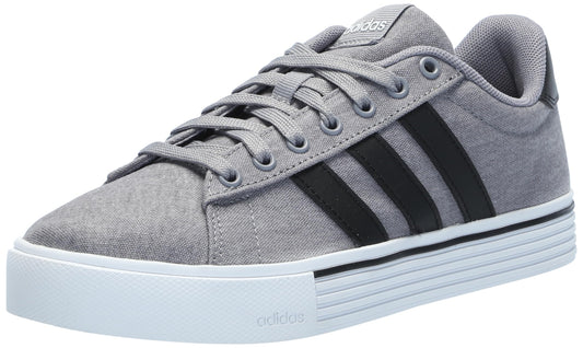 adidas Men's Daily 4.0 Sneaker, Grey/Black/White, 7.5