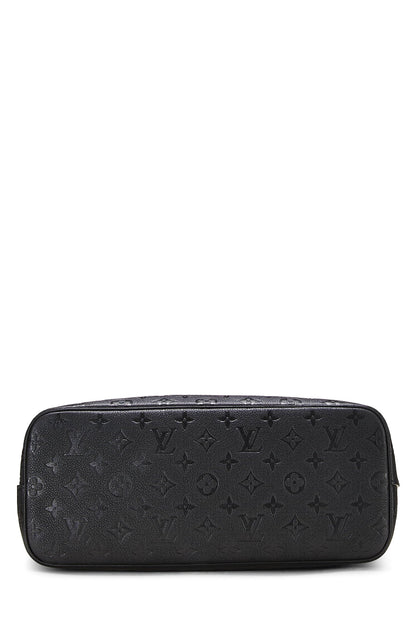 Louis Vuitton, Pre-Loved COMME DES GARÇONS x Louis Vuitton Black Monogram Empreinte Bag with Holes, Black