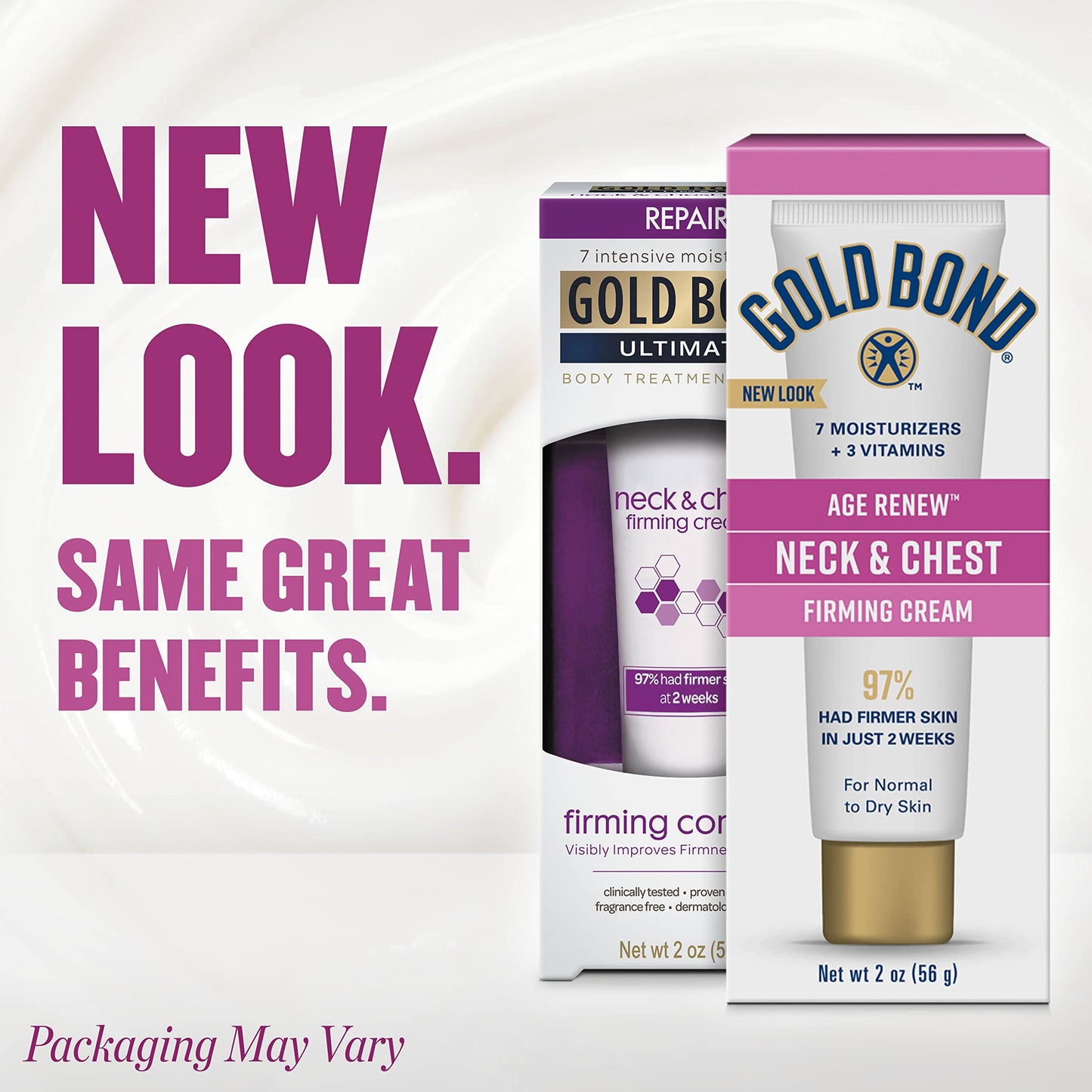 Gold Bond Age Renew Neck & Chest Firming Age Renew Cream, 2 oz., Clinically Tested Skin Firming Cream