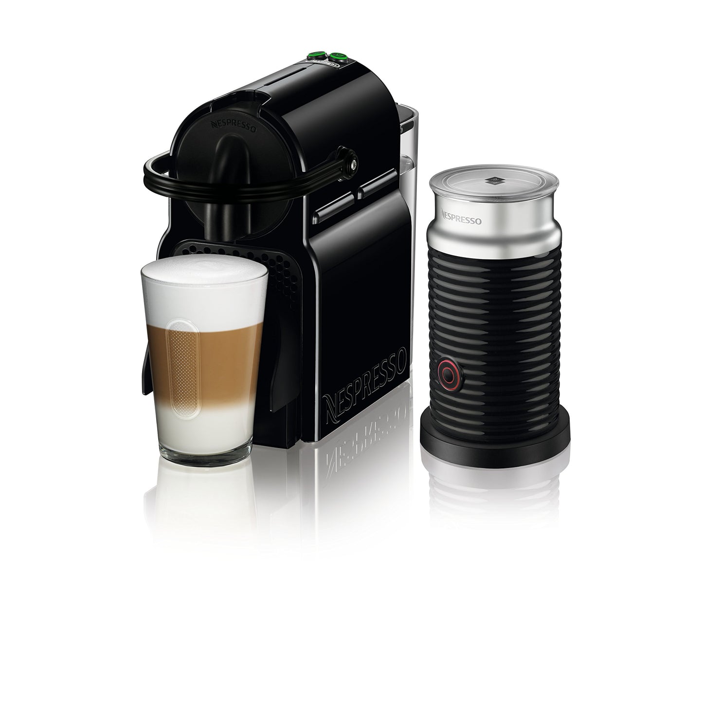 Nespresso Inissia Espresso Machine by De'Longhi with Milk Frother, 24 ounces, Black