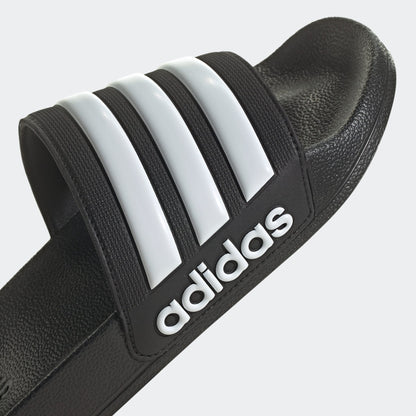 adidas Adult Adilette Shower Core Black/White/Core Black 7